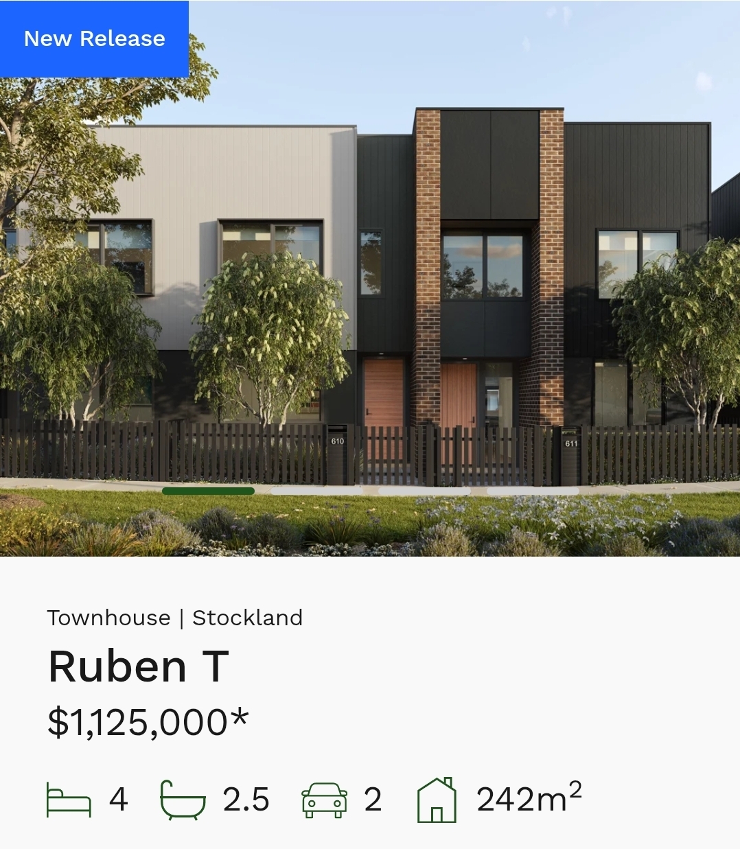 Oaks Place Wantirna price sheet 2